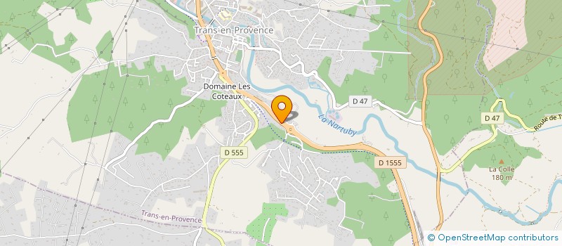 localisation de l'entreprise SERVICE ETOILE DIFFUSION à TRANS-EN-PROVENCE