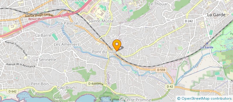 localisation de l'entreprise SERVICE ETUDE TELEMATIQUE à TOULON