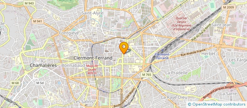 localisation de l'entreprise SERVICE ETUDES EN GESTION ET MARKETING à CLERMONT-FERRAND