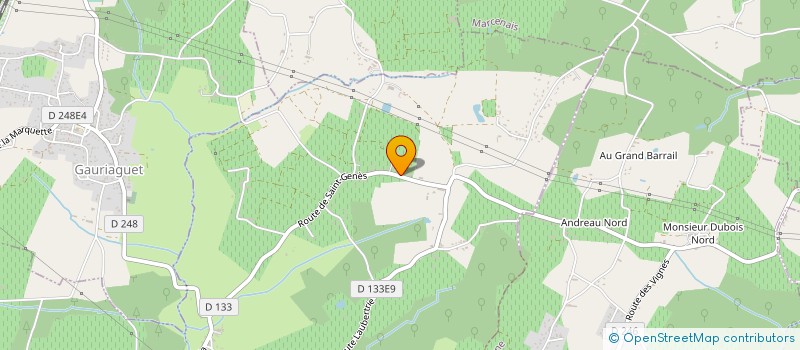 localisation de l'entreprise SERVICE EVASION BORDEAUX  VAL DE VIRVEE