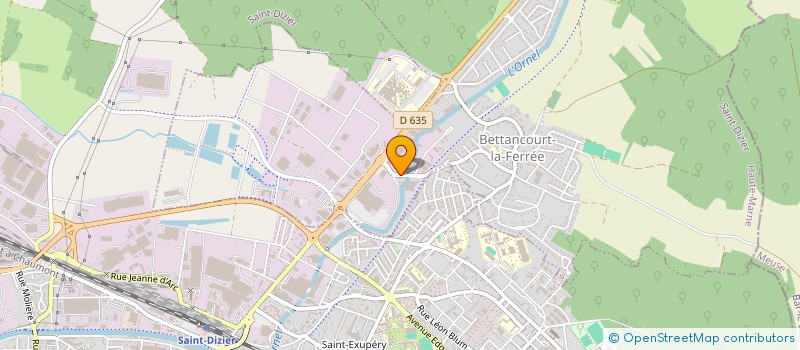localisation de l'entreprise SERVICE EXPERT MAINTENANCE INFORMATIQUE à BETTANCOURT-LA-FERREE