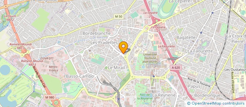 localisation de l'entreprise SERVICE EXPLOITATION TELEMATIQUE à TOULOUSE