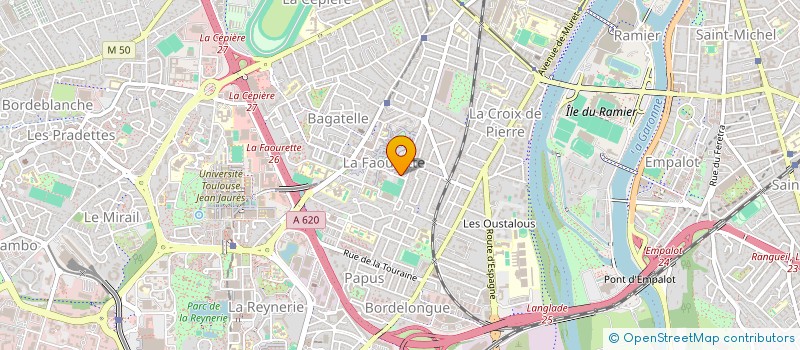localisation de l'entreprise SERVICE EXPRESS à TOULOUSE