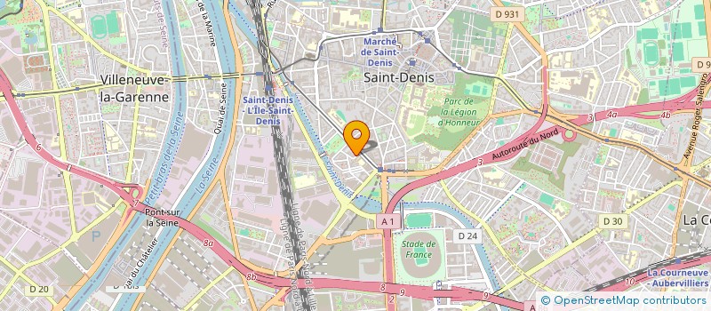 localisation de l'entreprise SERVICE EXPRESS à SAINT DENIS