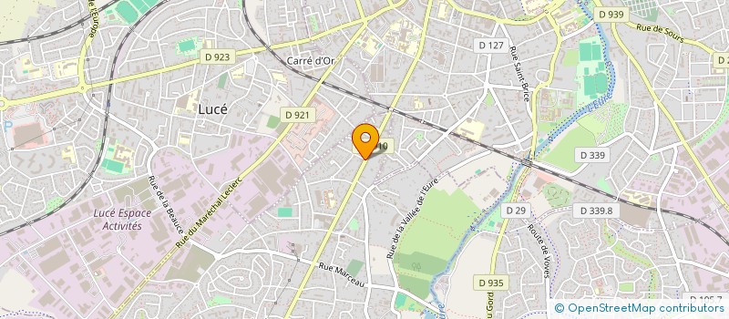 localisation de l'entreprise SERVICE EXPRESS INFORMATIQUE RECRUT FORM à LUISANT