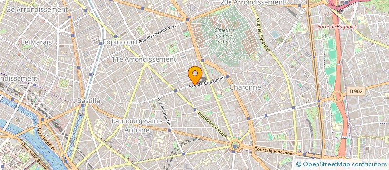 localisation de l'entreprise SERVICE EXTRA CUISINE  PARIS