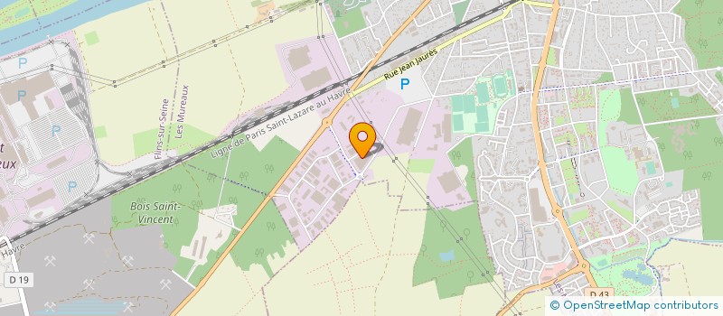 localisation de l'entreprise SERVICE FACONNAGE INTERBANCAIRE RELANCE à MUREAUX (LES)