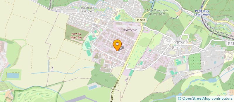 localisation de l'entreprise SERVICE FLIGHT DISTRIBUTION  BUC