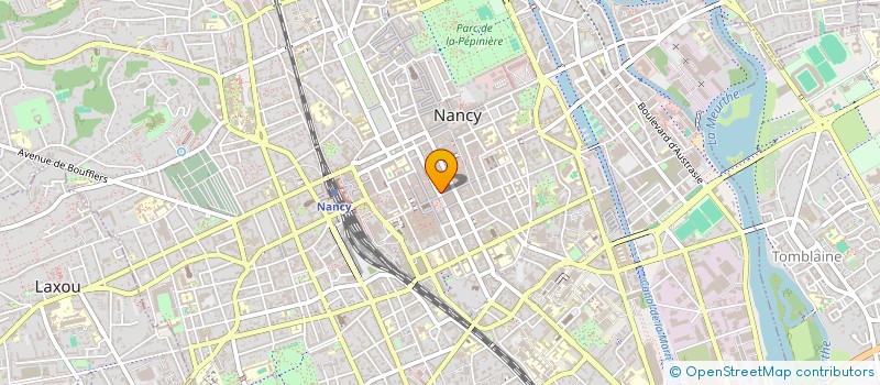 localisation de l'entreprise SERVICE FORMATION SOPHROLOGIE  NANCY