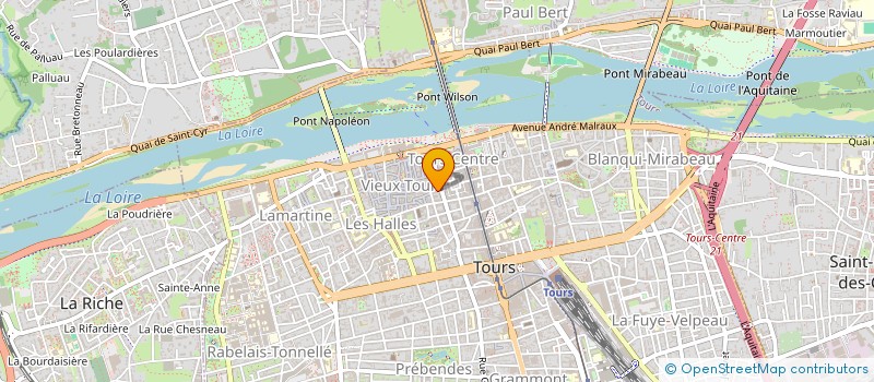 localisation de l'entreprise SERVICE GAGNANT  TOURS