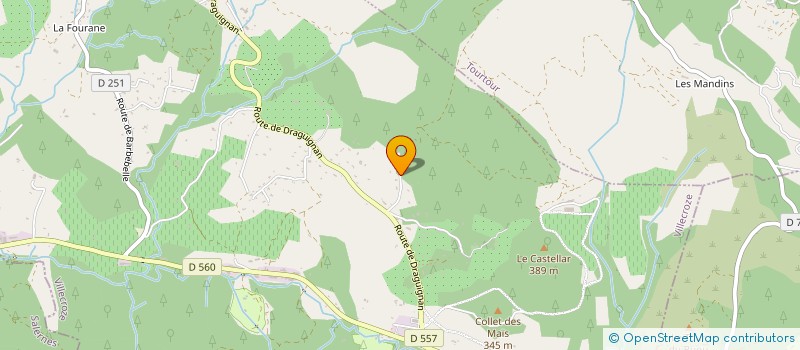 localisation de l'entreprise SERVICE GESTION CONSEIL  VILLECROZE