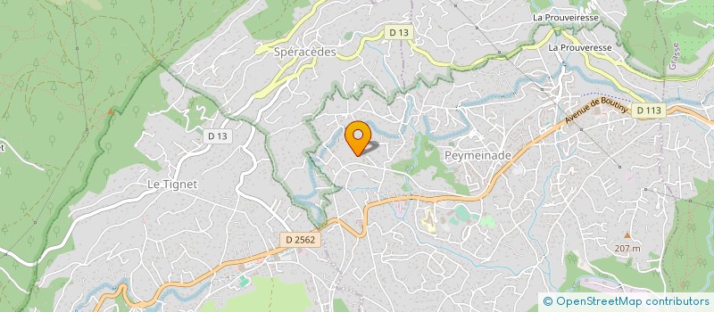 localisation de l'entreprise SERVICE HABITAT à PEYMEINADE