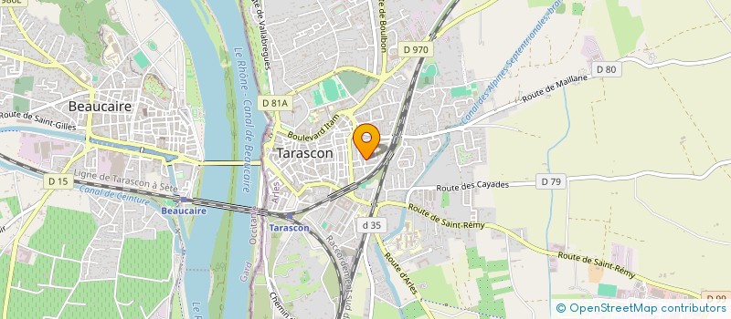 localisation de l'entreprise SERVICE HFA à TARASCON