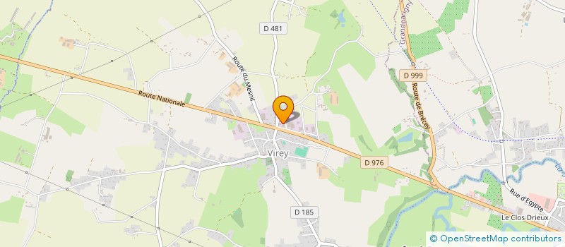 localisation de l'entreprise SERVICE HYGIENE PROPRETE  LES LOGES-MARCHIS