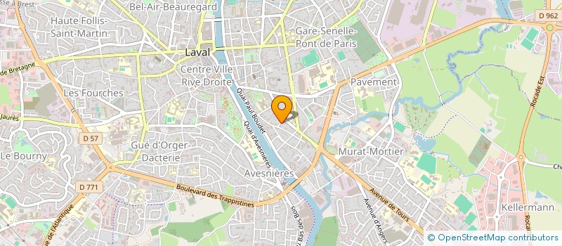 localisation de l'entreprise SERVICE IMMO 53 à LAVAL