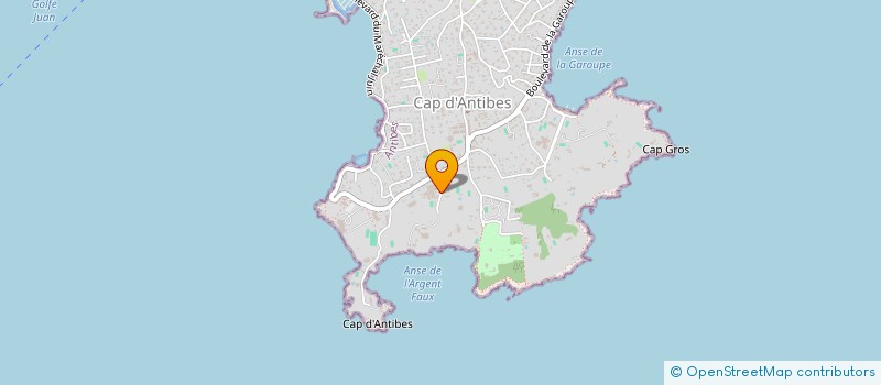 localisation de l'entreprise SERVICE IMMOBILIER ET GESTION SAS à ANTIBES