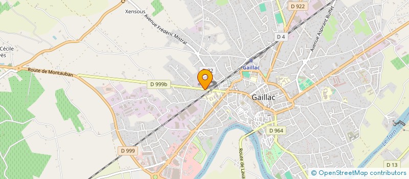 localisation de l'entreprise SERVICE INCENDIE SECURITE DEPANNAGE ELECTRICITE CABLAGE à GAILLAC