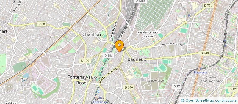 localisation de l'entreprise SERVICE INDUSTRIEL AMELIORATION MAISON  BAGNEUX