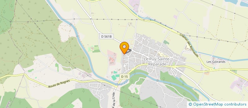 localisation de l'entreprise SERVICE INFORMATIQUE 13 à LE PUY-SAINTE-REPARADE