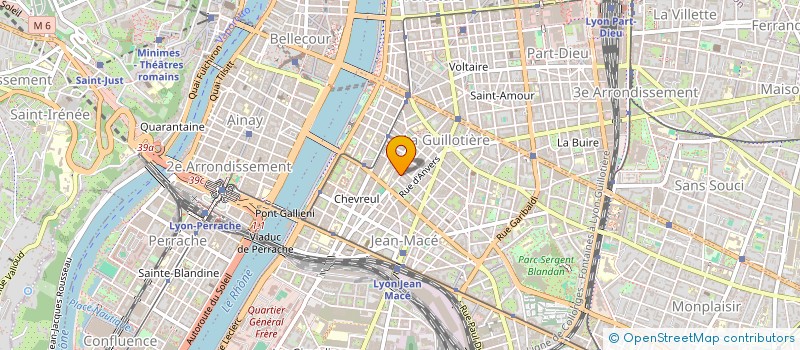 localisation de l'entreprise SERVICE INSTALLATION ET DE CONSEIL à LYON