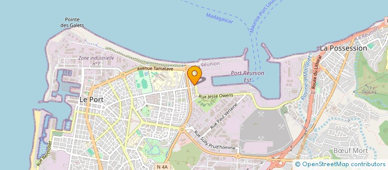 localisation de l'entreprise SERVICE INTERENTREPRISES DE SANTE AU TRAVAIL DU BATIMENT ET INTERPROFESSIONNEL à LE PORT