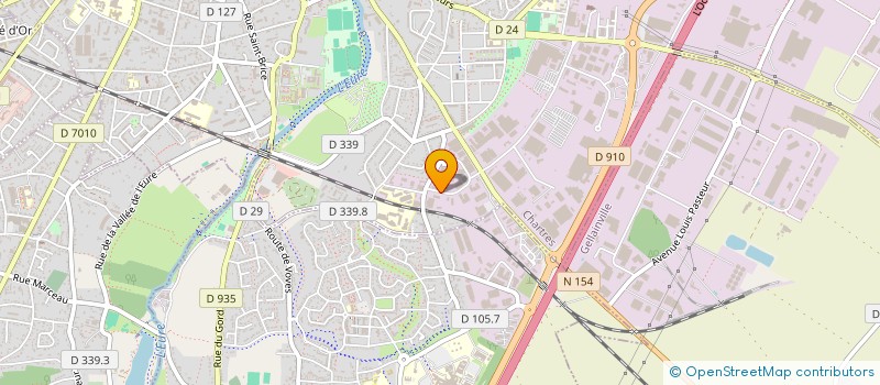 localisation de l'entreprise SERVICE INTERPROFESSIONNEL DE FORMATION EN EURE ET LOIR à CHARTRES