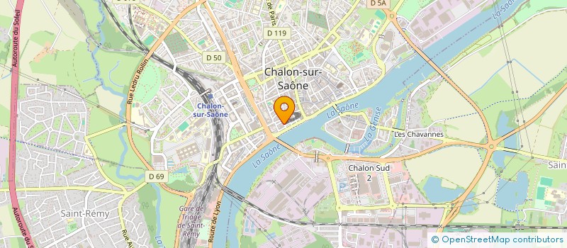 localisation de l'entreprise SERVICE KIT PLUS à CHALON-SUR-SAONE