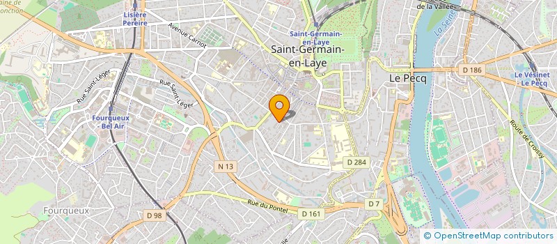 localisation de l'entreprise SERVICE & LEASE  SAINT-GERMAIN-EN-LAYE