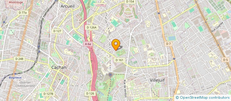 localisation de l'entreprise SERVICE LOGISTIQUE ET TRANSPORT à VILLEJUIF