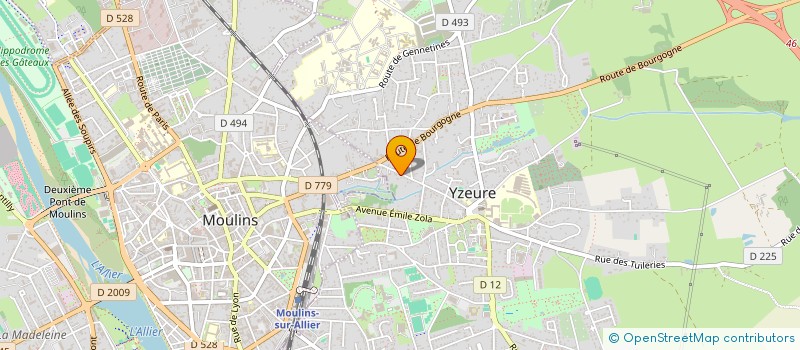 localisation de l'entreprise SERVICE MAINTENANCE ENTRETIEN DE LA BESBRE à YZEURE