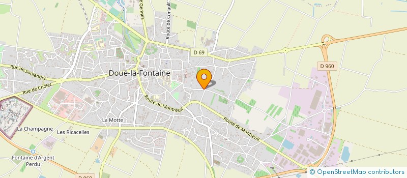 localisation de l'entreprise SERVICE MAINTENANCE GELIN LOIC à DOUE-EN-ANJOU
