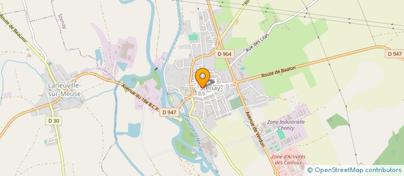 localisation de l'entreprise SERVICE MAINTENANCE TRAVAUX NEUFS à STENAY