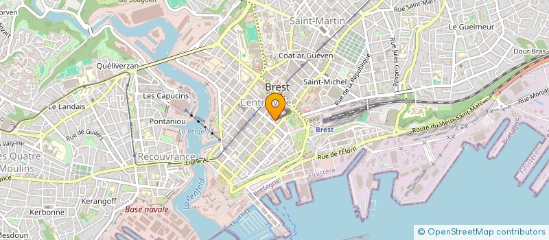 localisation de l'entreprise SERVICE MANDATAIRE MUTUELLES DE BRETAGNE à BREST