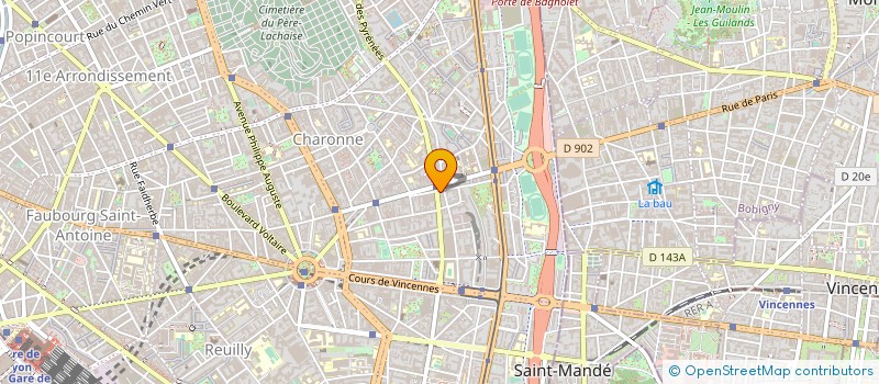 localisation de l'entreprise SERVICE MARITIME ET CONTINENTAL  PARIS