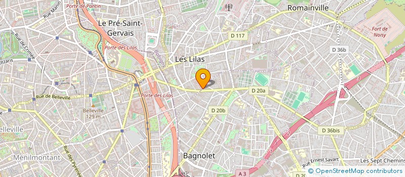 localisation de l'entreprise SERVICE MARKETING DISTRIBUTION FRANCE à LES LILAS