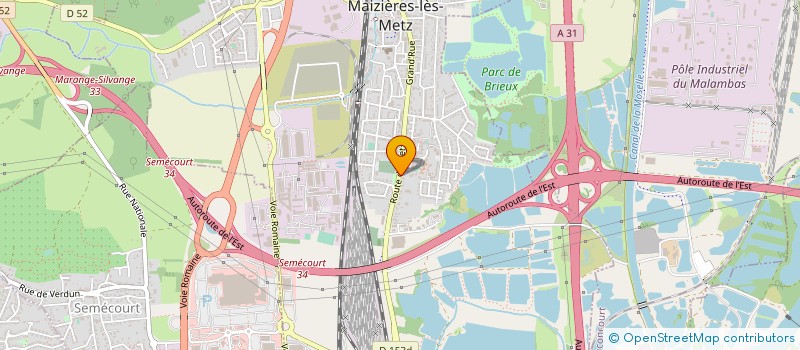 localisation de l'entreprise SERVICE MATERIEL POUR BATIMENT INDUSTRIE à MAIZIERES-LES-METZ