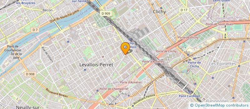 localisation de l'entreprise SERVICE MATERNITE ET FAMILLE à LEVALLOIS-PERRET