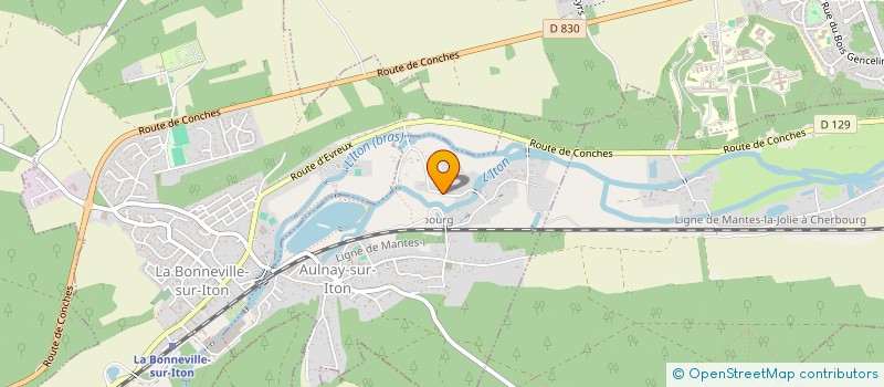 localisation de l'entreprise SERVICE MECANIQUE A DOMICLE  AULNAY-SUR-ITON