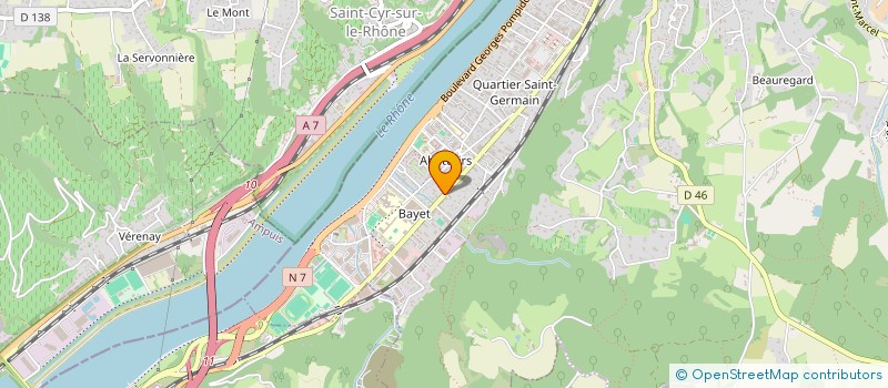 localisation de l'entreprise SERVICE MEDICAL DE SOINS  VIENNE