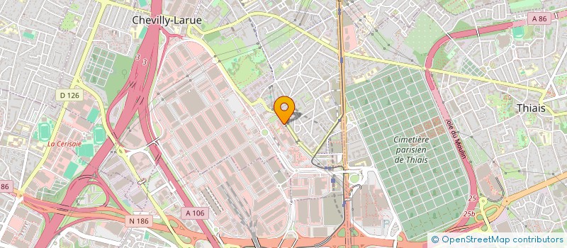 localisation de l'entreprise SERVICE MEDICO SOCIAL DES HALLES  CHEVILLY-LARUE