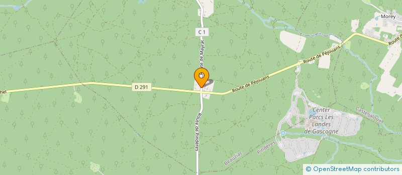 localisation de l'entreprise SERVICE METROLOGIE 47  BEAUZIAC