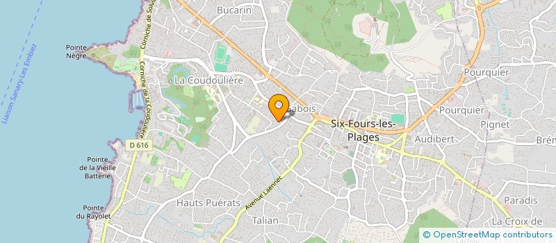 localisation de l'entreprise SERVICE MULTIPLE DE SECURITE à SIX-FOURS-LES-PLAGES