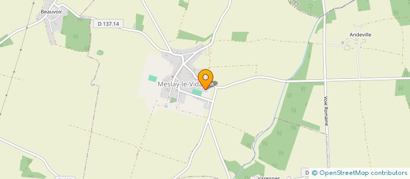 localisation de l'entreprise SERVICE MUSIQUE CENTRE à MESLAY-LE-VIDAME