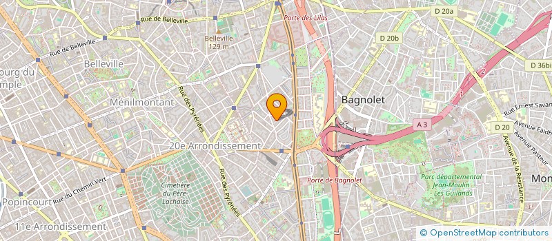 localisation de l'entreprise SERVICE N PLUS  PARIS