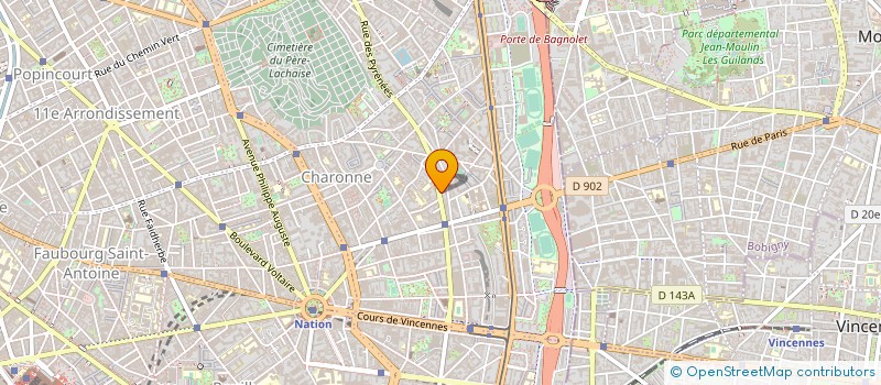 localisation de l'entreprise SERVICE NATIONAL D'INGENIERIE AEROPORTUAIRE à PARIS