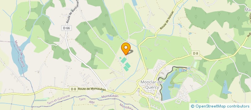localisation de l'entreprise SERVICE NET à MONCLAR-DE-QUERCY