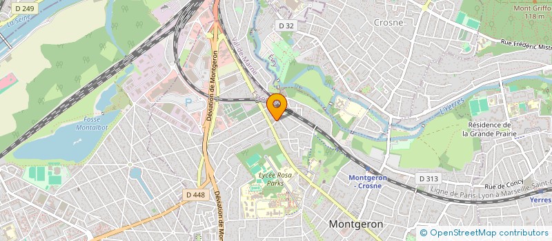 localisation de l'entreprise SERVICE NET NET à MONTGERON