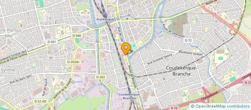 localisation de l'entreprise SERVICE NETTOYAGE RENOVATION  COUDEKERQUE-BRANCHE