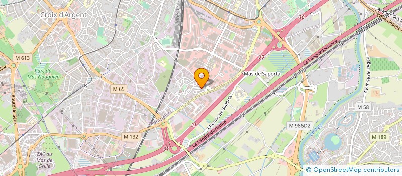localisation de l'entreprise SERVICE NETWORK ADMINISTRATION à MONTPELLIER