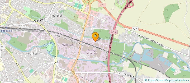 localisation de l'entreprise SERVICE ORGAN DIFFUS EQUIP MOBILIER  BEAUVAIS